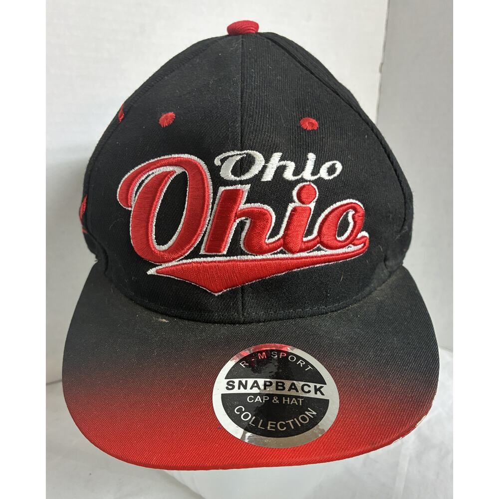 R-M Sport Ohio Embroidered Adjustable Snapback Hat - Baseball Cap